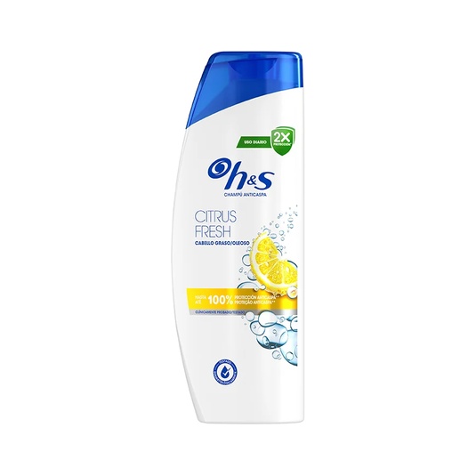 Champú Citrus Fresh Anticaspa Cabello Graso 625 ml