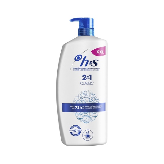 Champú anticaspa y acondicionador 2 en 1 Classic 