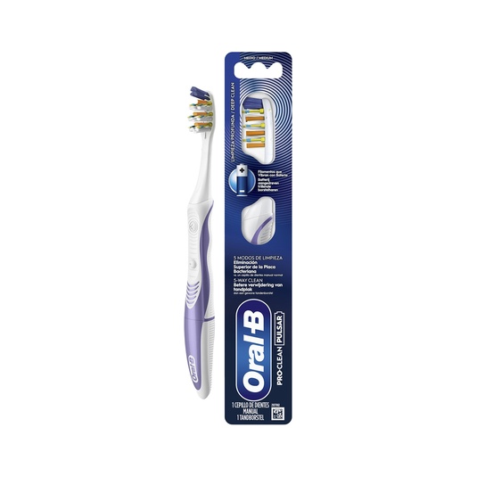 Cepillo de dientes a pilas Pro-Clean Pulsar blister 1 unidad