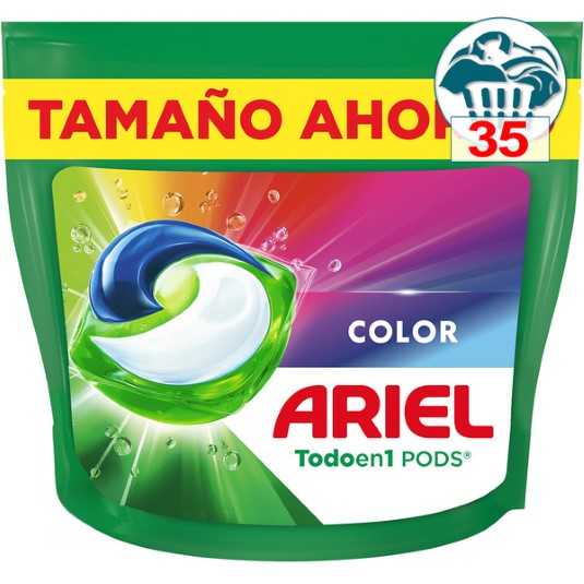 Cápsulas detergente Todo en 1 Ariel - 35 lavados