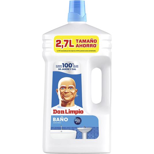 Limpiador de baño aroma fresco botella 2,7 l