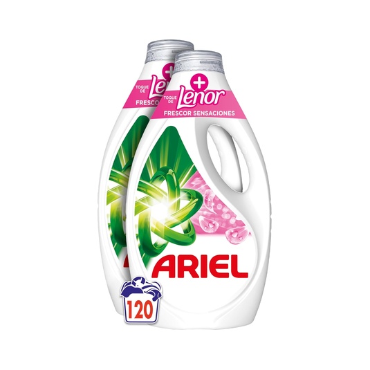  Detergente Lavadora Liquido Ariel - 120 Lavados