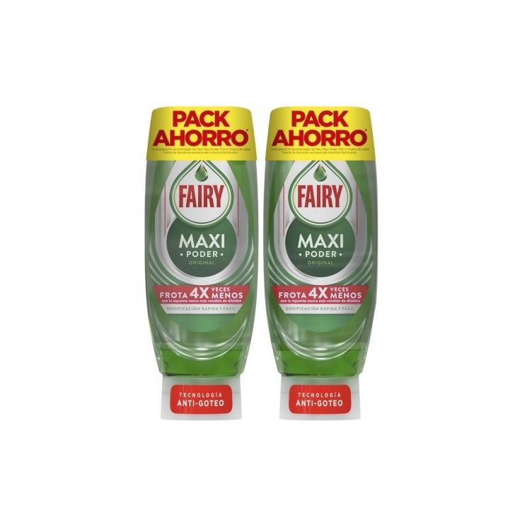 LAVAVAJILLAS CONCENTRADO LOTE MAXI PODER 2x450 cl