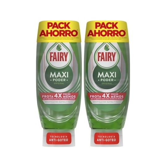 LAVAVAJILLAS CONCENTRADO LOTE MAXI PODER 2x450 cl
