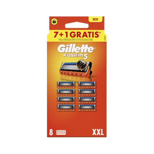 Recambio máquinilla de afeitar fusion5 7+1