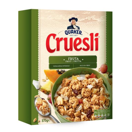 Cereales integrales de trigo, avena y quinoa con cacao Fitness Proteína  Nestlé sin azúcar añadido 310 g.
