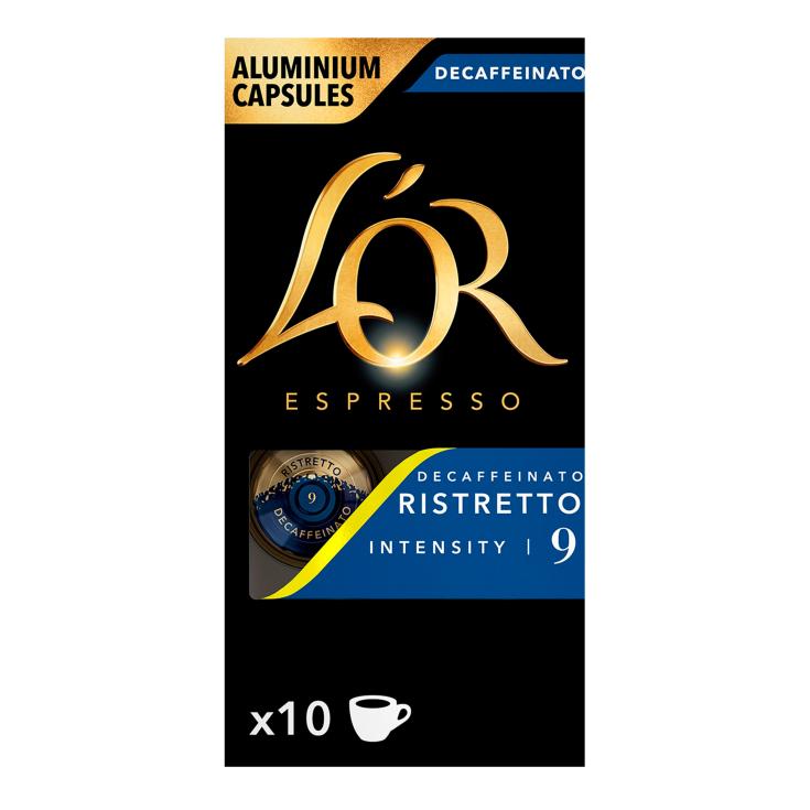 Café Cápsulas Ristretto Descafeinado 10 uds