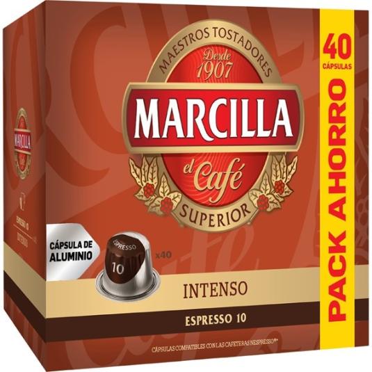 Café Espresso Intenso - Marcilla - 40 uds