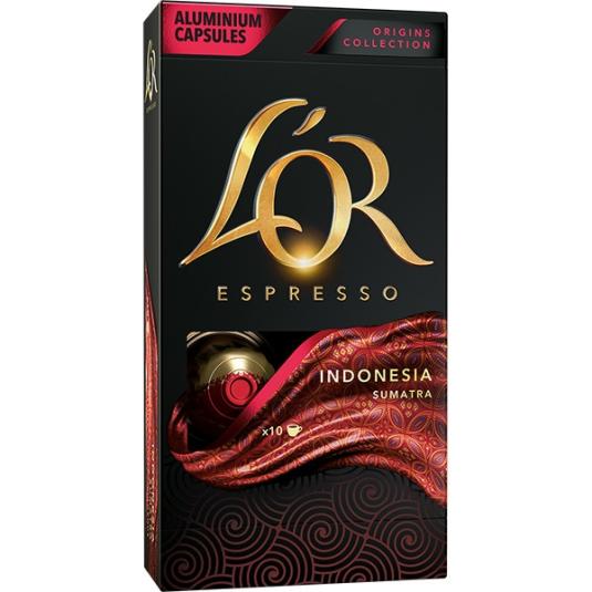 Cápsulas Indonesia L´Or Espresso - 10 uds
