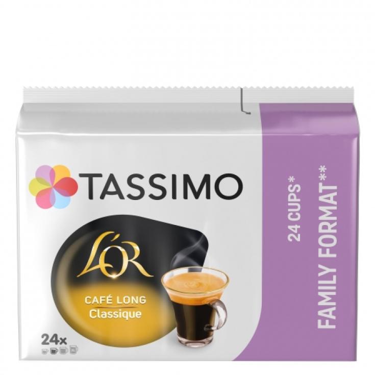 Café cápsulas café long Tassimo L'Or Espresso - 24 uds