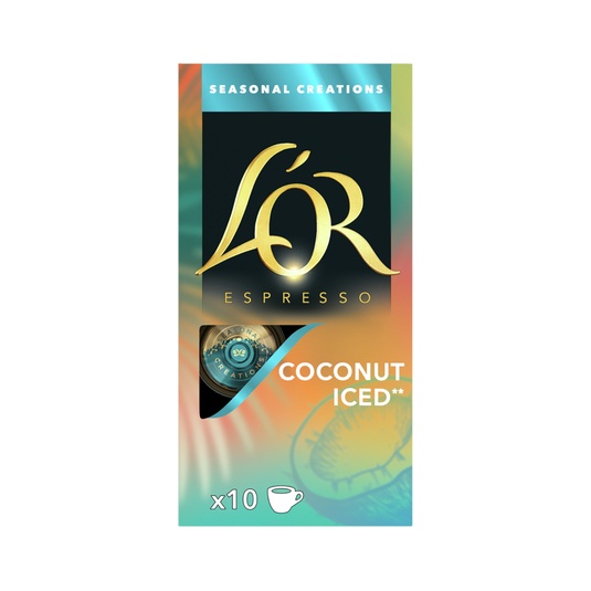 Cápsulas De Café Iced Coco 10 Cápsulas L'Or