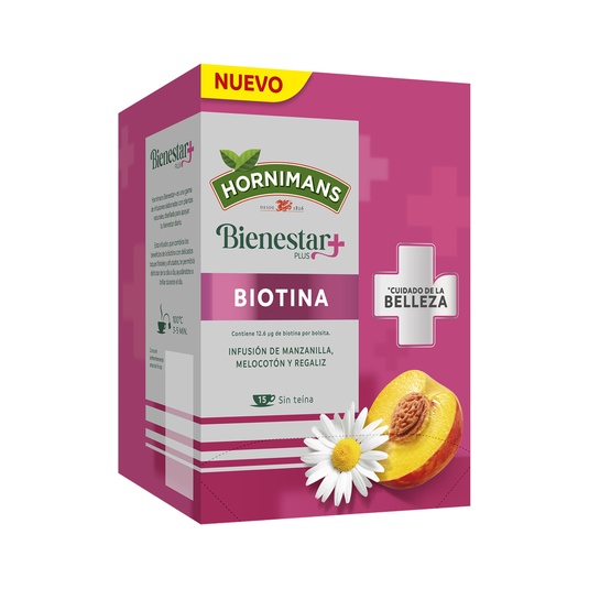 Infusiones Binestar Plus Biotina 15 Hornimans