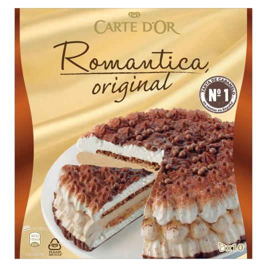 Tarta Romántica sabor caramelo - Carte D'Or - 1l
