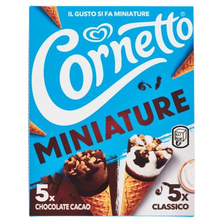 Mini conos 5 original / 5 chocolate Cornetto - 190g