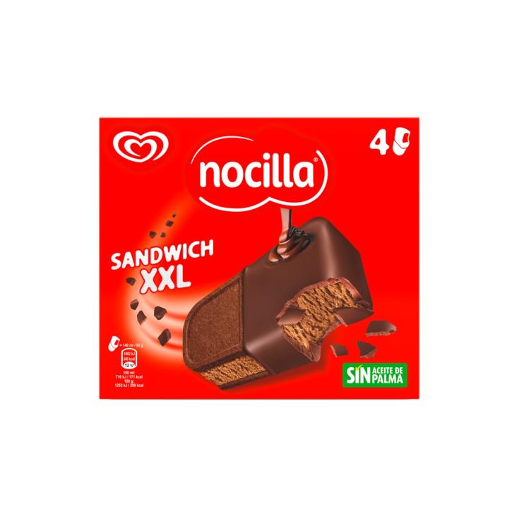 Sándwich de nocilla XXL - 4 uds