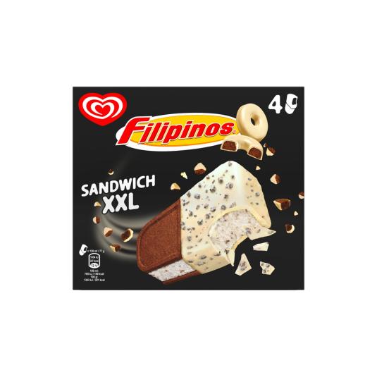 Sándwich helado con galletas filipinoS XXL - 520g