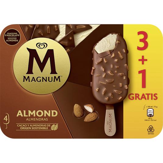 Helado almendrado sin gluten 