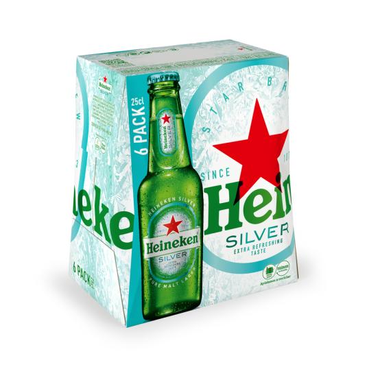 Cerveza Silver - Heineken - 6x25cl