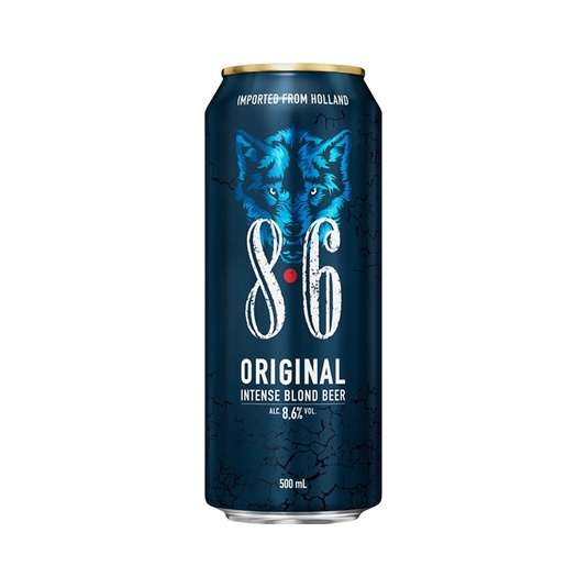 Cerveza rubia holandesa lata 50 cl