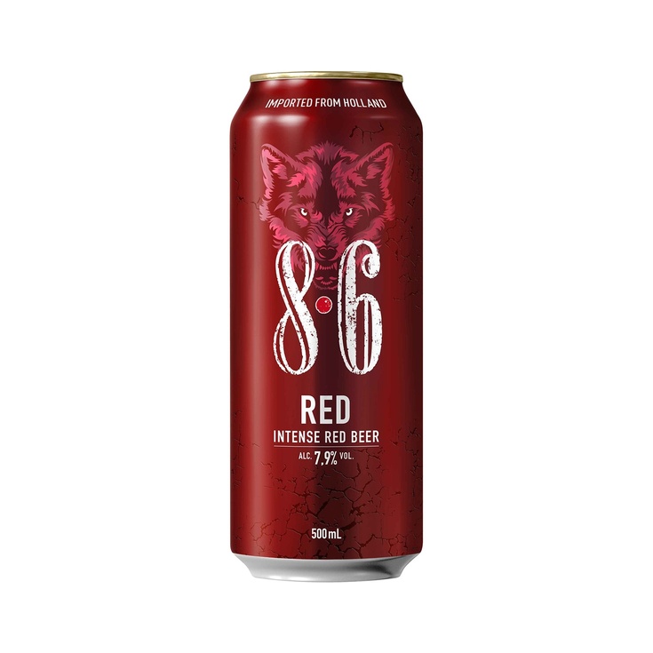Cerveza tostada roja intensa lata 50 cl