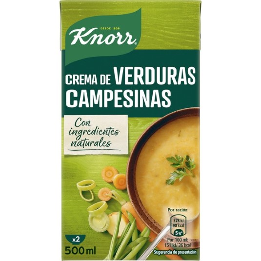 Crema de verduras campesinas Knorr - 500ml