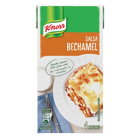 Salsa bechamel Knorr - 500ml