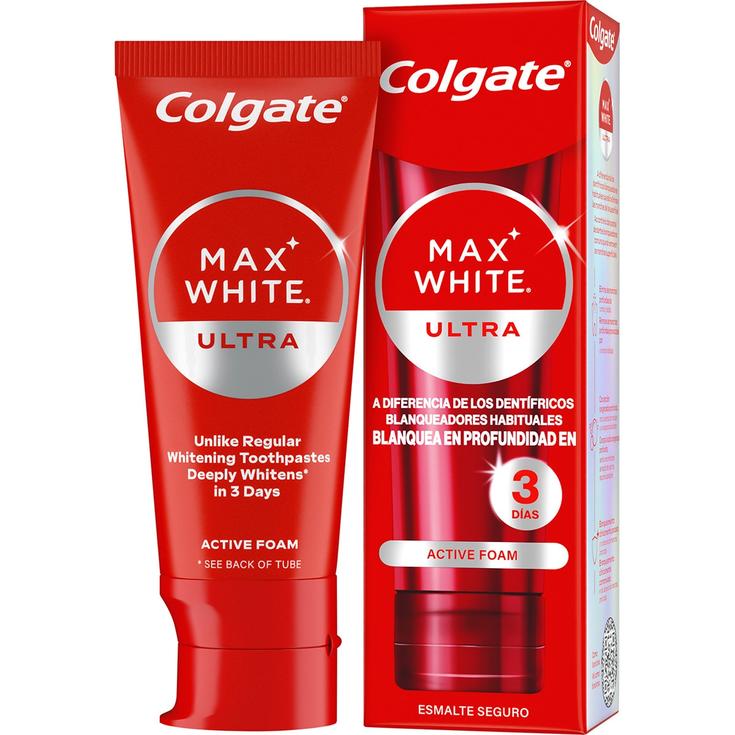 Pasta de dientes blanqueadora Ultra Active Foam tubo 50 ml Pasta de dientes blanqueadora Ultra Active Foam tubo 50 ml