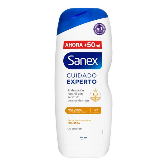 Gel de ducha cuidado experto natural - Sanex - 600ml