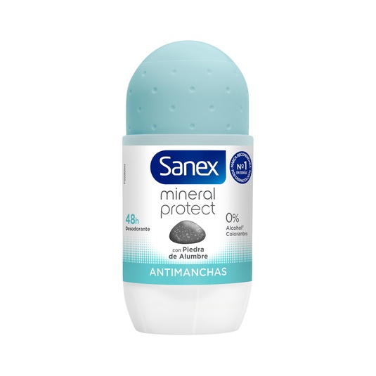 Desodorante roll-on Mineral Protect con piedra de alumbre