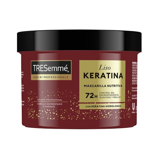 Mascarilla de pelo Nutritiva Liso Keratina con aceite de mar