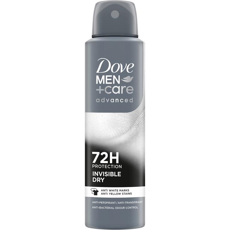 Desodorante + Care Advanced Invisible Dry antimanchas 72H