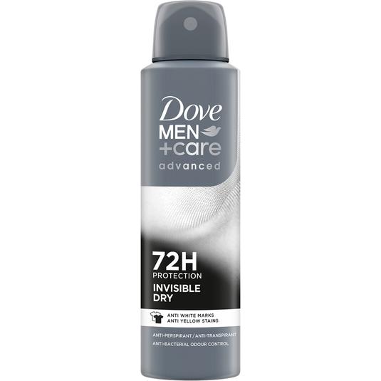 Desodorante + Care Advanced Invisible Dry antimanchas 72H