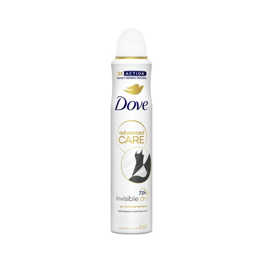 Desodorante Advanced Care Invisible dry 0% alcohol 72h