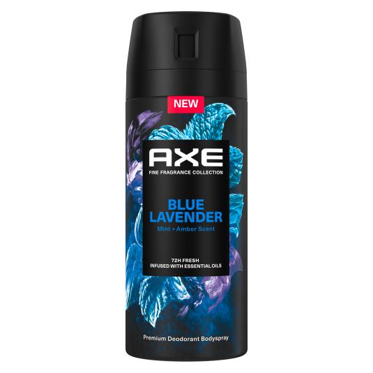 Desodorante bodyspray Blue Lavender menta + ambar 72h 