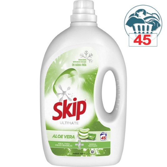 Detergente líquido aloe vera Skip - 45 lav