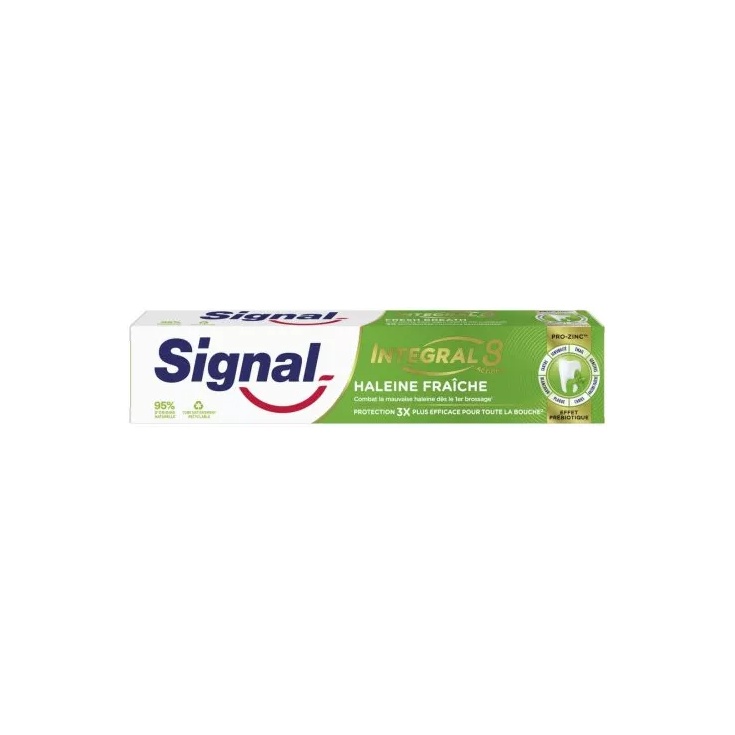 Dentifrico Crema 75 ml Integral 8 Aliento Fresco