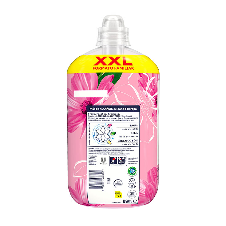 Suavizante Concentrado dura x2 Frescor Floral - 105 lavados