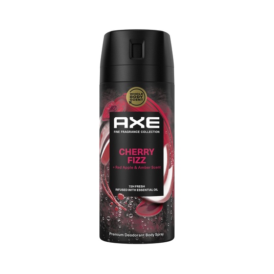 Desodorante Cherry Fizz aroma manzana roja y ambar 72 h 