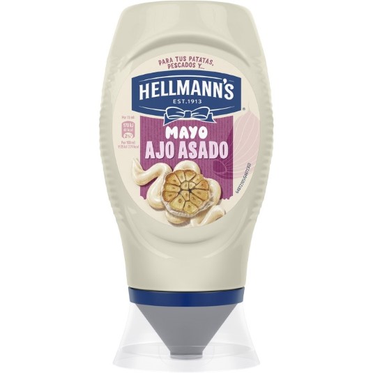 Mayonesa sabor ajo asado - 250ml