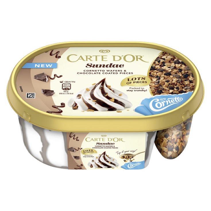 Tarrina cornetto Sundae - 373g