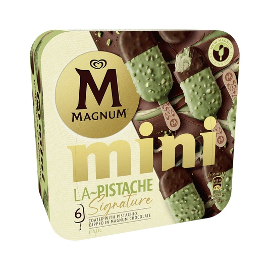 Bombón Helado Pistacho, Pack 6, 258 G
