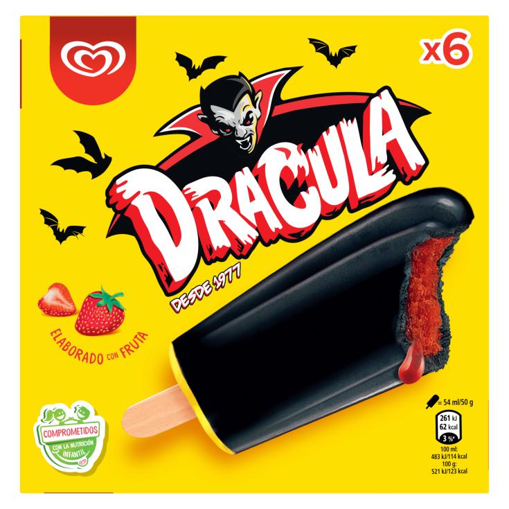 Helados Drácula 6x54ml