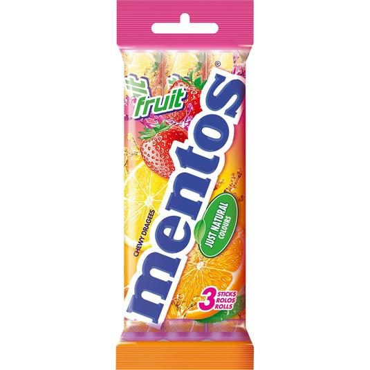 Caramelos sabor frutas pack 3x12 unidades bolsa 114 g