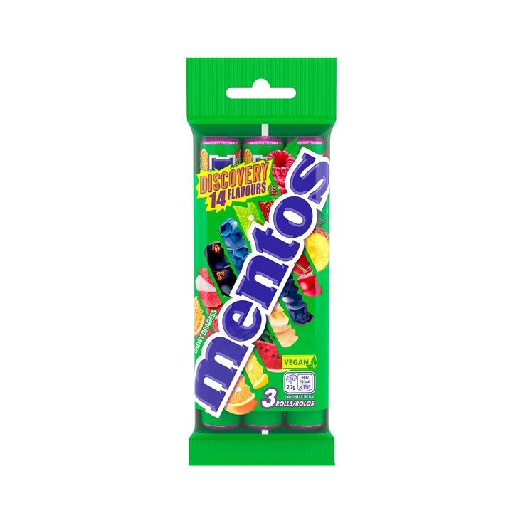 Pack de Caramelos Multi Sabores Mentos