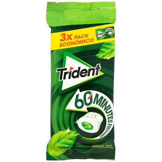 CHicles de menta verde pack de 3