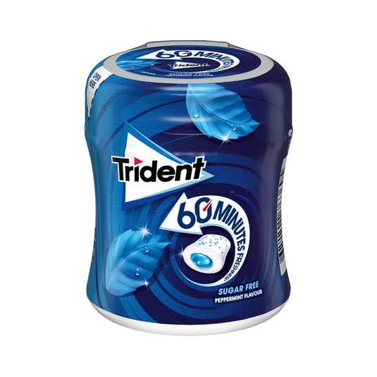 60 Minutes of freshness chicle sabor a menta peppermint