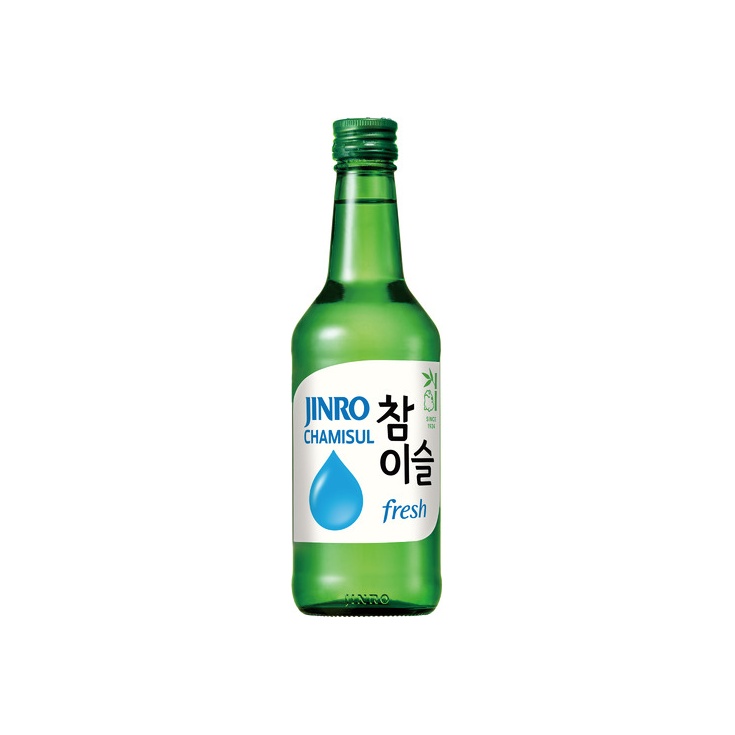 Soju Chamisul Fresh 16% Jinro 0,35cl