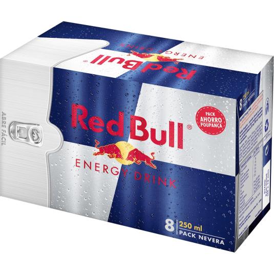 Bebida energética - Red Bull - 8x25cl
