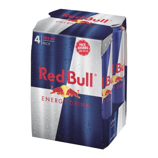Bebida energética - Red Bull - 4x35,5cl