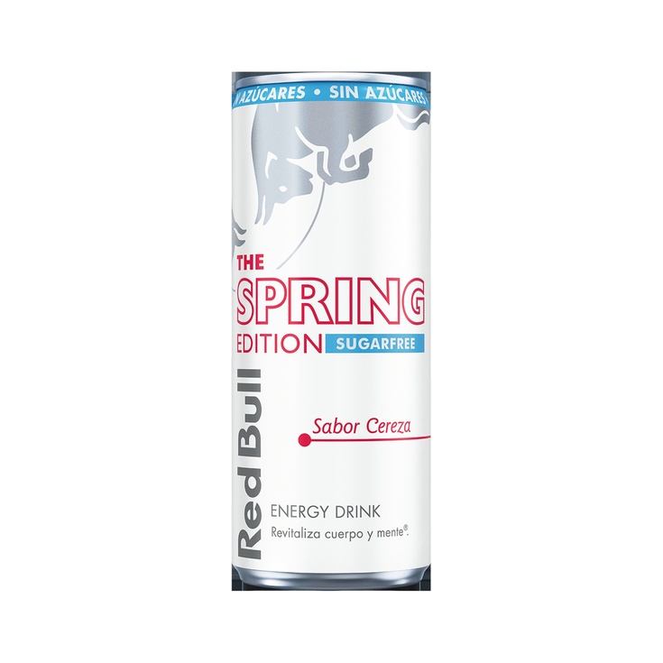 Red Bull Spring Edition Latas 250ml (sabor CherrySakur) 